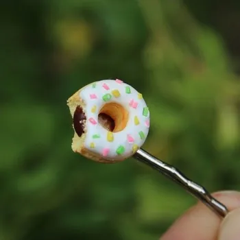 Ozdoba do vlasů Prosperk Sponka fimo donut S2220