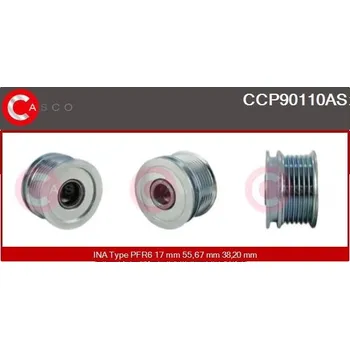 Řemenice, generátor CASCO CCP90110AS