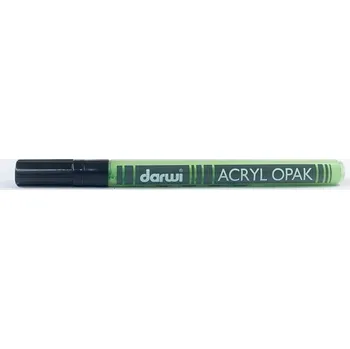 DARWI Akrylová fixa - tenká - 3 ml/1 mm - světle zelená