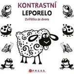 Kontrastní leporelo: Zvířátka ze dvora