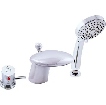 Vodovodní baterie Vanová baterie RAV SLEZÁK se sprchovým setem chrom DT271.5S