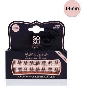 SOSU Cosmetics Hidden Agenda Undetectable Lashes Refill 14mm SOSU Cosmetics