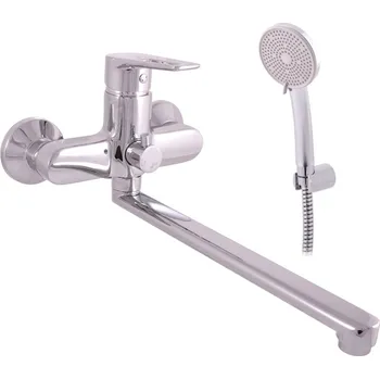 Vodovodní baterie Vanová baterie RAV SLEZÁK Colorado se sprchovým setem 100 mm chrom CO253.0/1