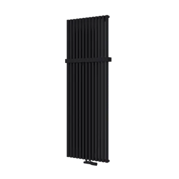 Radiátor Radiátor pro ústřední vytápění ISAN Octava 150x46,2 cm černá DOCT15000462CSM