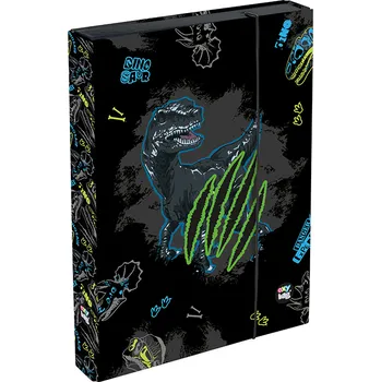 desky na sešit Desky na sešity s boxem A4 Jumbo - Dino