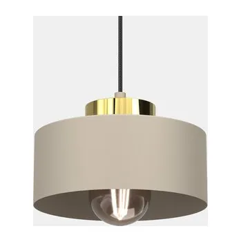 Závěsné svítidlo MARTI I béžovo-zlaté