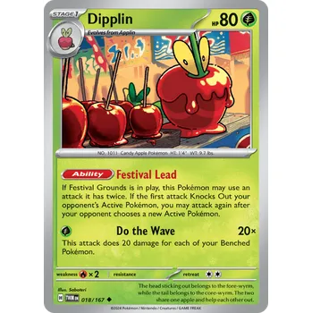 Sběratelská karetní hra Pokémon TCG: Dipplin (TWM 018)