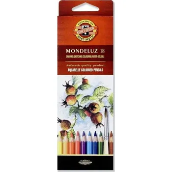 Výtvárné potřeby Umělecké akvarelové pastelky Koh-i-noor 3717 - 18 ks