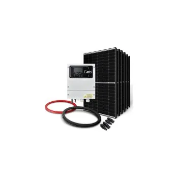 Solární ohřívač vody Sada pro Fotovoltaický ohřev vody GETI GWH02D 2490W 6x PV Ja Solar