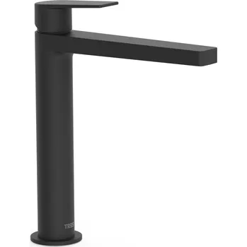 Vodovodní baterie Umyvadlová baterie TRES Project bez výpusti černá mat 21120301NM