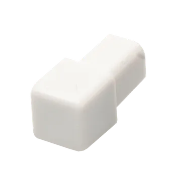 soklová lišta Roh k liště Profil-EU bílá, PVC, výška hrany 8 mm, LHROH80