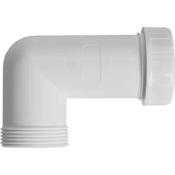 Sifon Odpadní koleno k umyvadlu 5/4 DN32 Plast Brno bílá polypropylen ETTK300