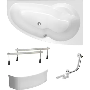 Vana Asymetrická vana Laguna Luiza 160x95 cm akrylát pravá SIKOLU1600PAPNP