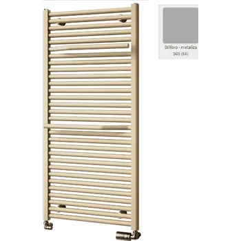 Radiátor Radiátor ISAN Avondo 1215x60cm stříbrná DLNN12150600ST