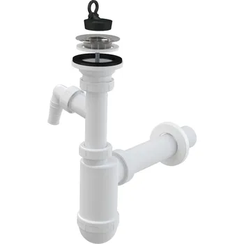 Sif.umyv.DN40 s příp.,nerez mřížkou DN63