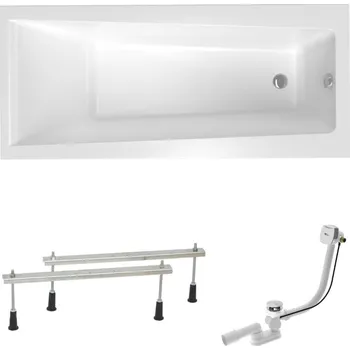 Obdélníková vana Laguna Idea Plus 170x75 cm akrylát levá i pravá SIKOID1700APN