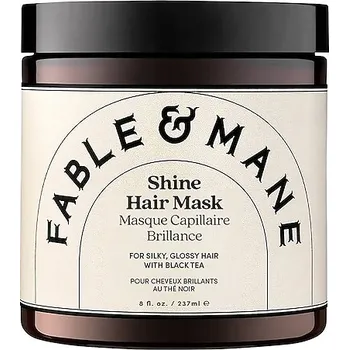Stylingový přípravek 757735-SHINE HAIR MASK - Shine Hair Mask – Maska na vlasy s černým čajem - FABLE & MANE