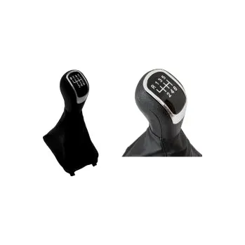 Auto-moto Řadící páka s manžetou Škoda Superb II 2008 - 2012 Black 6-stupňová převodovka