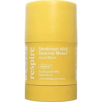 728538-DEODORANT RESPIRE MONOI - Déodorant Stick Douceur de Monoï – Účinnost 48 h - RESPIRE
