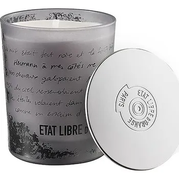 Svíčka 609410-HERMANN CANDLE 185GR - Hermann Candle - Svíčka - ETAT LIBRE D'ORANGE