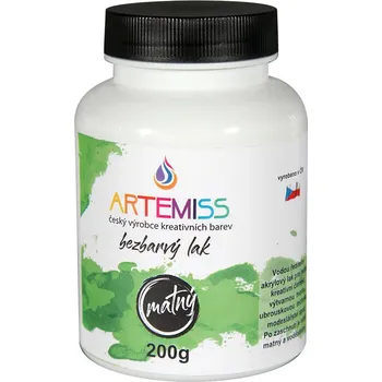 Lak na dřevo Lak bezbarvý matný – univerzální - 200 ml