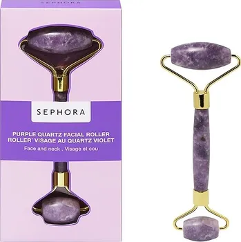 Masáž 547693-ROLLER VISAGE AMETHYSTE-22 BTG - Quartz Facial Roller – Masážní váleček a obličej a krk - SEPHORA COLLECTION