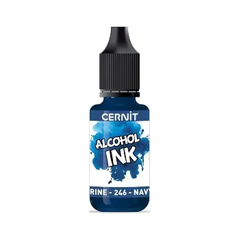 Inkoust Cernit na alkoholové bázi 20ml – 246 navy (Inkoust Cernit na alkoholové bázi 20ml – 246 navy)