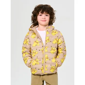 Sinsay - Prošívaná bunda Pokemon - béžová - WJ401-08X - WJ401-08X-104