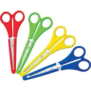 Kancelářské nůžky Milan Nůžky dětské s krytkou, mix barev