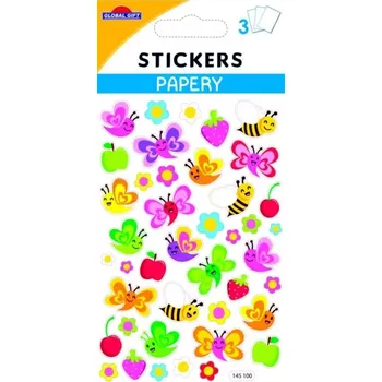 samolepka Samolepky včelky a motýly