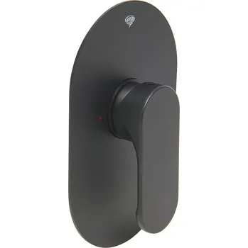 Vodovodní baterie Sprchová baterie SAT Fusion včetně podomítkového tělesa matná černá SATBSFU210CPC