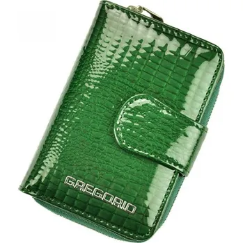 Peněženka Dámská elegantní kožená malá peněženka Azura, zelená