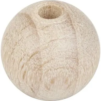 Dětské navlékací korálky Dřevěné korálky průměr 10 mm (47 ks)