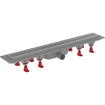 sprchový žlab Sprchový žlab S-Line Multi 85 cm plast chrom lesk čtverečky ZLAB90