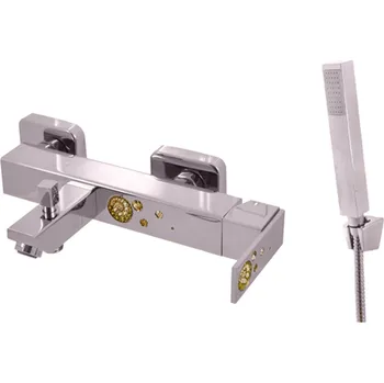 Vodovodní baterie Sprchová baterie RAV SLEZÁK se sprchovým setem 150 mm chrom ROYAL1080.5/1