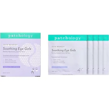 Pleťová maska 760111-SKIN REMEDY SOOTHING EYE GELS - Skin Remedy Soothing Eye Gels – Náplasti pod oči - PATCHOLOGY
