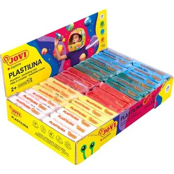 Modelovací hmota Plastelína Jovi - 30 × 50 g, 5 barev
