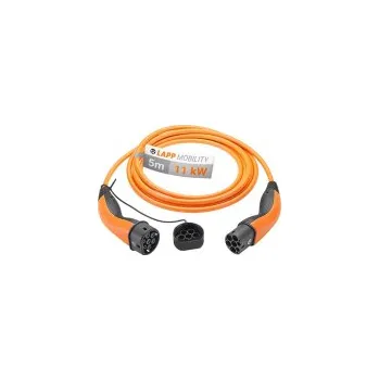 Nabíjecí kabel pro elektromobil Kabel nabíjecí LAPP 61785 typ 2 11kW 20A 3 fáze 5m pro elektromobil