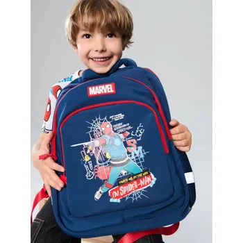 Chlapecká mikina Sinsay - Batoh s reflexními prvky Spider-Man - námořnická modrá - 890DS-59X - 890DS-59X-ONE