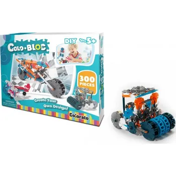 Dětské zboží Stavebnice Colo Bloc 300 ks - chlapecká