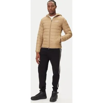 Pánská větrovka EA7 Emporio Armani Vatovaná bunda 8NPB24 PNGPZ U6171 Béžová Regular Fit XL