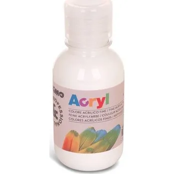 Akrylová barva PRIMO, 125 ml, bílá