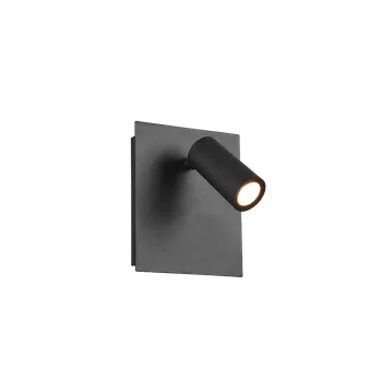 Nástěnné svítidlo LED Nástěnná lampa Trio Tunga antracit 222960142