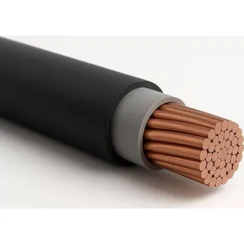 elektrický kabel 1-YY 1x500 Měděný kabel vhodný jako pokládka do kabelových lávek chrániček kanálů a stoupaček