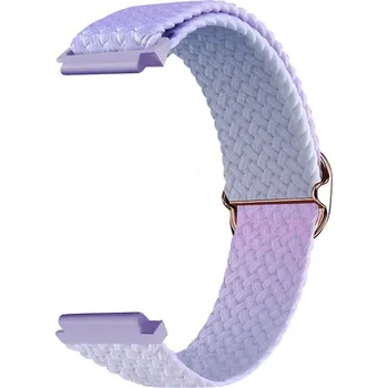 Příslušenství k chytrým hodinkám Pletený nylonový řemínek Ombre Coral 22mm
