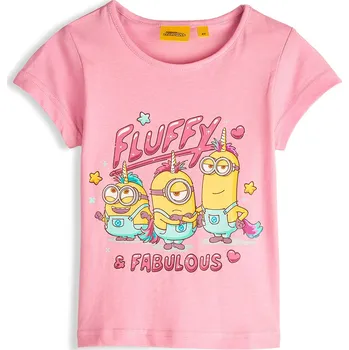 Dívčí tričko GATE Bavlněné triko Minions 10Y 425-1087/65