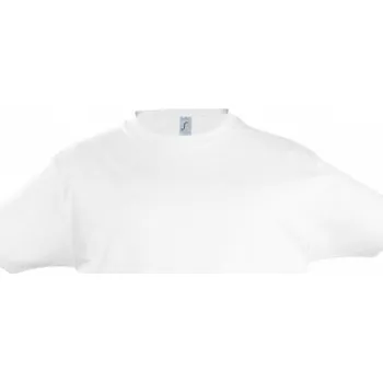 Sol's Dětské bavlněné tričko Imperial Barva: Bílá, Velikost: 8 let (118/128) L190K