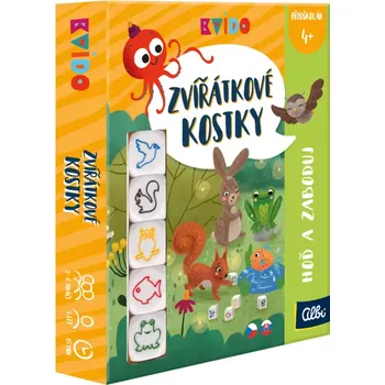 Desková hra Kvído - Zvířátkové kostky