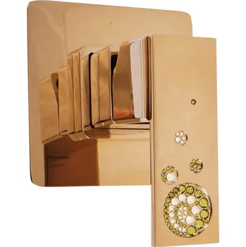 Vodovodní baterie Sprchová baterie RAV SLEZÁK včetně podomítkového tělesa chrom ROYAL1083