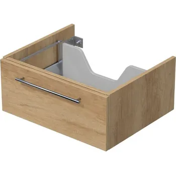 Koupelnový nábytek Koupelnová skříňka pod desku s 1 zásuvkou Naturel Ratio 60x26x50 cm dub Nebraska přírodní ZB601Z26.31